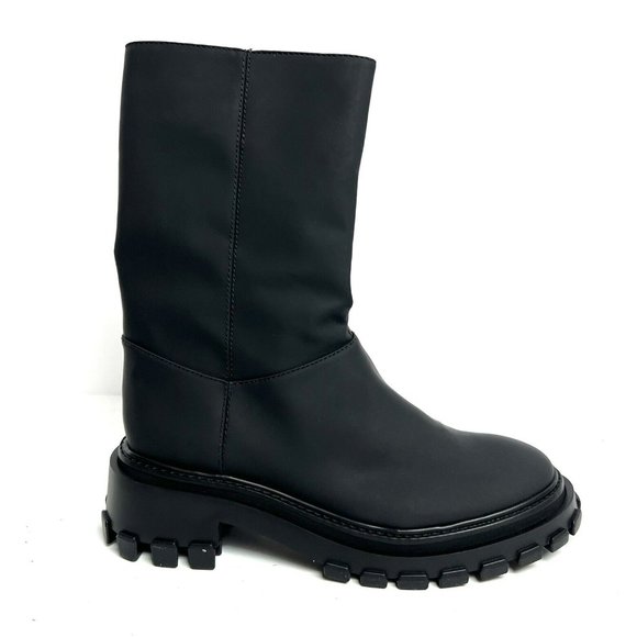 Schutz Womens Juany Boot Black Size 9.5 B(M)